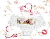 GEPERSONALISEERD Onderbroek/Slip Bedrukken Mannen- maat S/M! - Cadeau - Verjaardag - Kerst - Kado - ;)/geef een bedrukte STRING met foto als sexy ondergoe  | moederdag | Valentijn