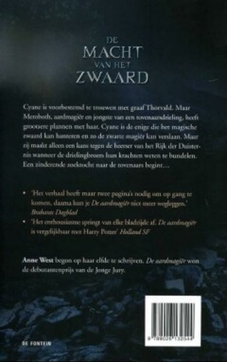 De macht van het zwaard - back cover