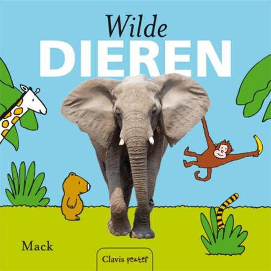 Cover van het boek 'Wilde dieren'