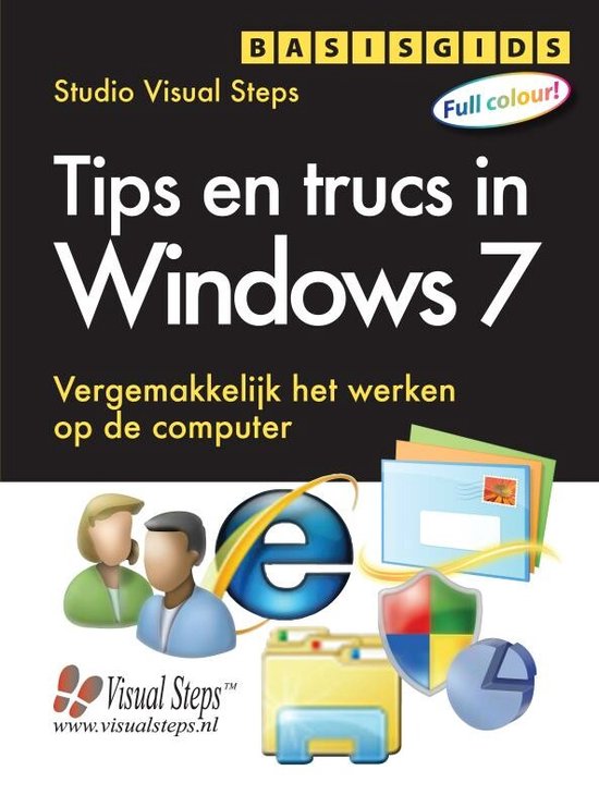 Cover van het boek 'Basisgids Tips en trucs in Windows 7'