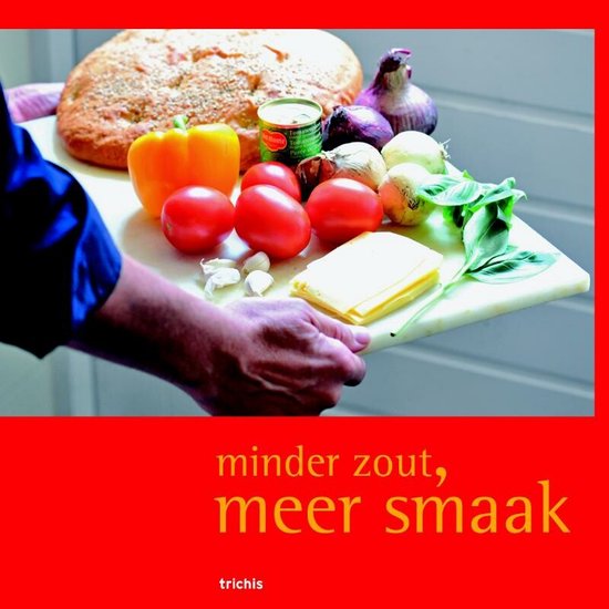 Cover van het boek 'Minder zout, meer smaak' van Arnoud Odink