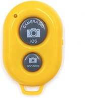 WAEYZ - Bluetooth remote shutter afstandsbediening GEEL - Geschikt voor smartphone (iPhone en Android) camera - Geschikt voor IOS/ANDROID foto's nemen Selfie Camera stand afstandbediening - G