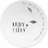 VTwonen Bowl Happy Ivory/White - 20cm - per stuk