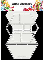 Dutch Doobadoo Dutch Card Art Easel Card Hexagon 2st 470.713.850 15x26cm