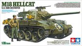 1:35 Tamiya 35376 U.S. Tank Destroyer M18 Hellcat Plastic Modelbouwpakket