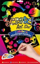 Grafix - Rainbow Scratch Set - Scratch Art - scratch art kinderen - kraskaarten - krasfolie - kras tekeningen - scratch painting