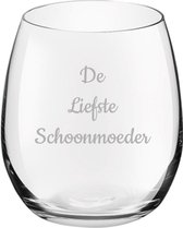 Gegraveerde Drinkglas 39cl De Liefste Schoonmoeder
