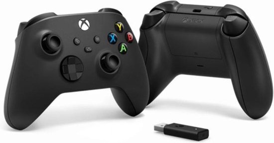 Xbox Draadloze Controller + Draadloze Adapter voor Windows 10