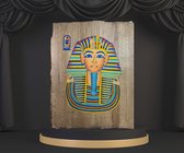 Papyrus - Faraonische Schilderij - Kerstcadeau - Schilderij - kerstcadeau voor vrouwen - Kerstcadeau voor mannen