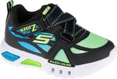 Skechers Flex-Glow Lowex 400015N-BBLM, voor een jongen, Zwart, Sneakers,Sportschoenen, maat: 21