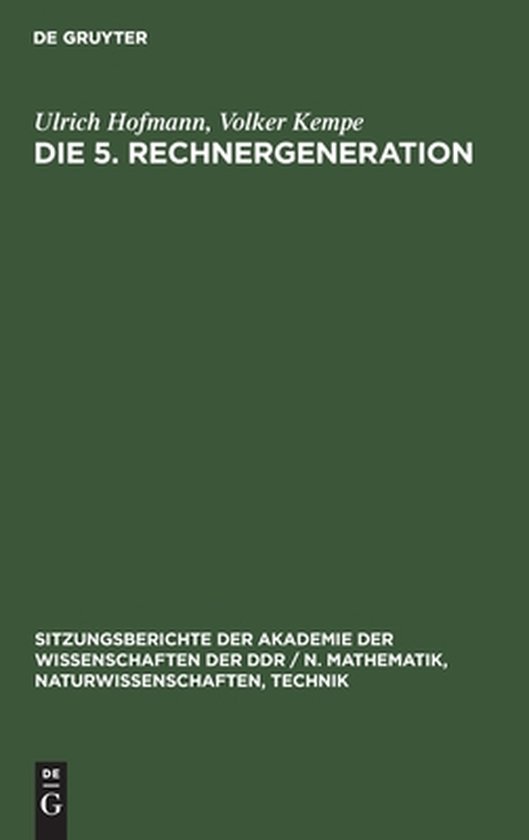 Sitzungsberichte der Akademie der Wissenschaften der Ddr / N ... - cover