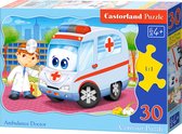 Castorland Legpuzzel Ambulance Doctor 30 Stukjes
