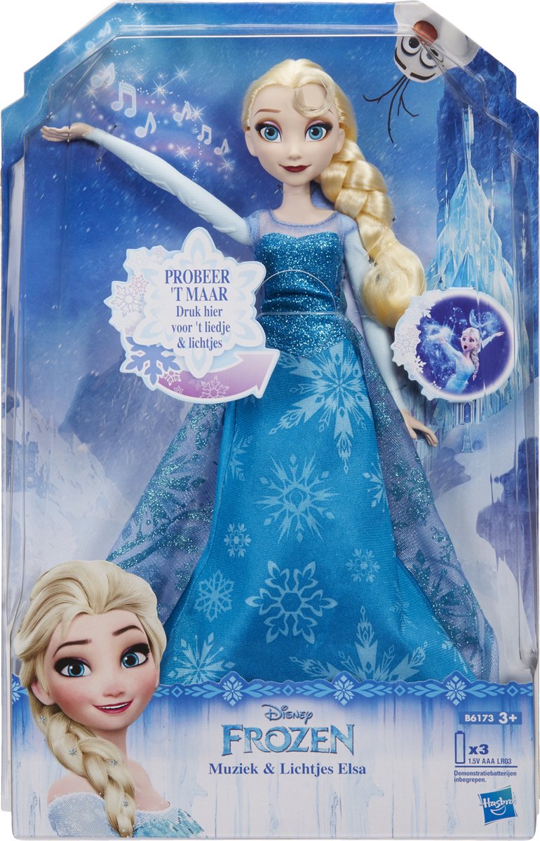 verjaardag pantoffel koppeling Disney Frozen Zingende Elsa - Pop | bol.com