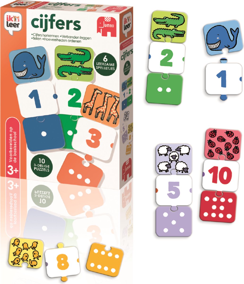 Jumbo - Ik Leer - Cijfers - Educatief spel - Vanaf 3 jaar — afbeelding 8