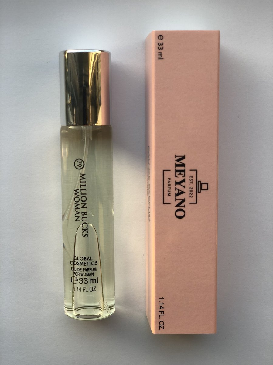 Meyano N7 - Million Bucks Women - Vrouwenparfum - Eau de Parfum - 33 ml