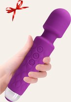 ONEXEN - PRO Black Wand Vibrator-  Vibrators voor Vrouwen - Vibrators voor Mannen - Vibrator - Clitoris Stimulator - Wand Massager - Purple - Paars Vibrator -  G-Spot - Anaal - Sex