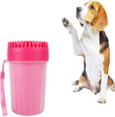 2 In 1 Hondenpoten Reiniger - Hondenborstel - Borstel Hond / Kat - Hondenpoot Reiniger - Huisdier Poot Wassen - Borstel - Hondenverzorging - Verzorging Hond - Honden Wassen - Schoo