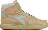 Diadora  Sneakers Dames - Lage sneakers / Damesschoenen - Suède - Mi Basket Pig     -  Beige combi - Maat 38