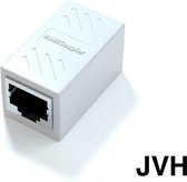 RJ45 CAT6 - Koppelstuk internetkabel - Ethernet verlengstuk coupler - Wit - UTP