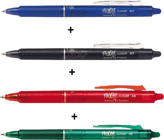 Pilot Frixion recharge stylo à bille (3 pièces) - bleu ciel Pilot