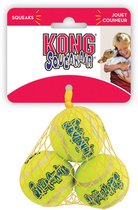 Kong Air Squaker Tennisbal - Hondenspeelgoed - XS - Ø5 cm