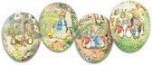 4x Ei karton Beatrix Potter, 4 ass. 25cm