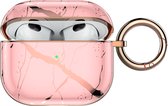 Apple Airpods 3 Premium TPU Case Roze Marmer