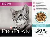 Pro Plan Delicate Nutrisavour Katten Natvoer - Vis - 10 x 85 g