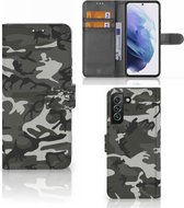 Geschikt voor Samsung Galaxy S22 Plus Telefoon Hoesje Cadeau voor hem Army Light