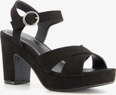 Blue Box dames sandalen met hak - Zwart - Maat 39