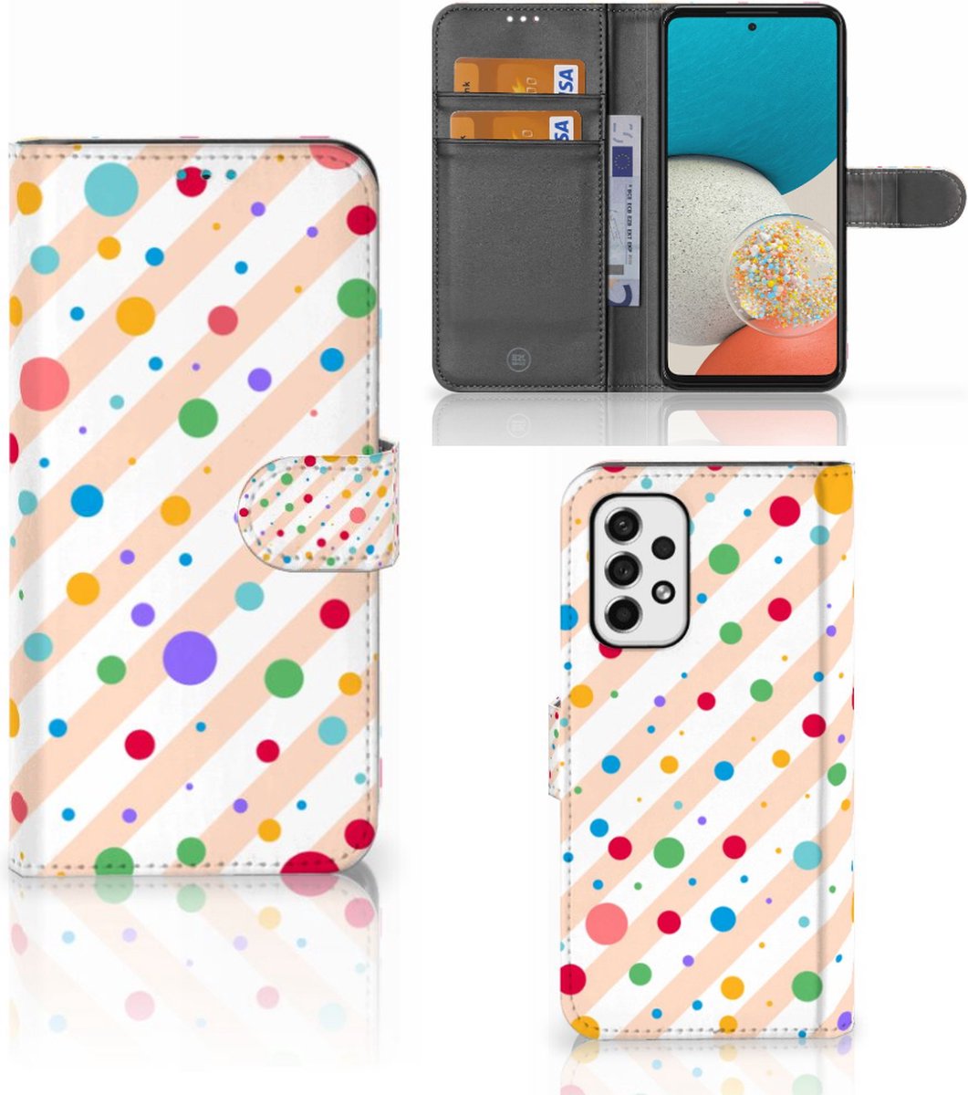 Samsung Galaxy A53 Telefoon Hoesje Dots