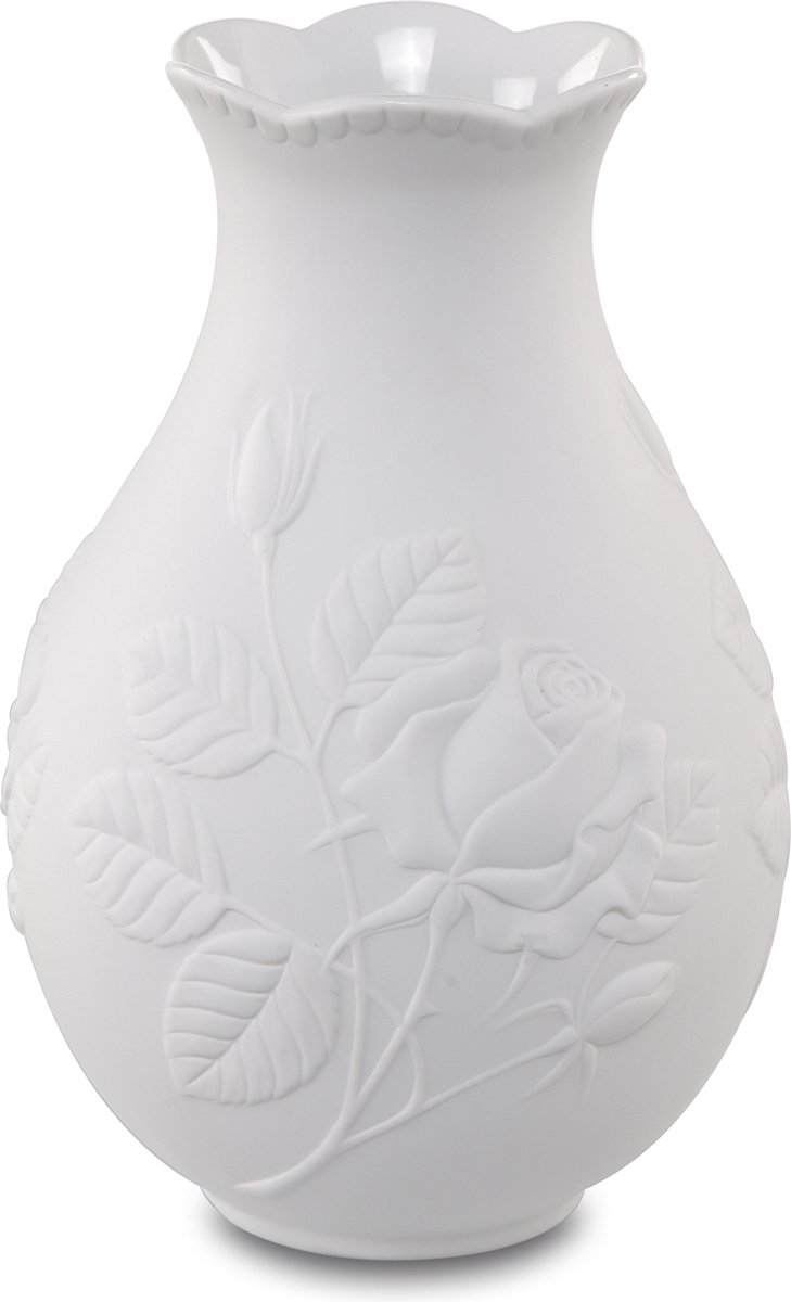 Goebel - Kaiser | Vaas Rozentuin 18 | Hoogwaardig porselein - 18cm