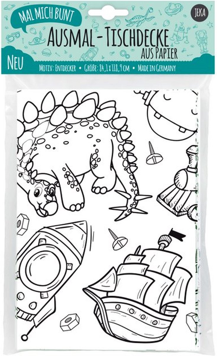 Coloriage Nappe à colorier Coloriage Nappe à colorier Explorateur