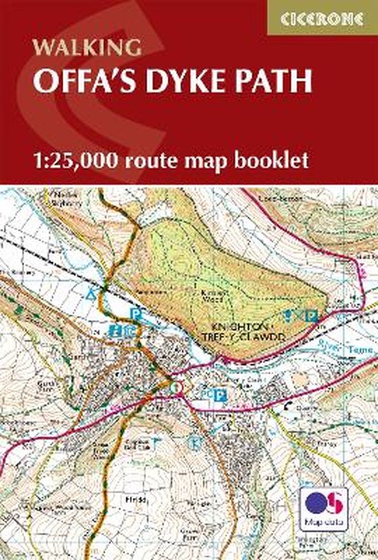 Offas Dyke Map Booklet - cover