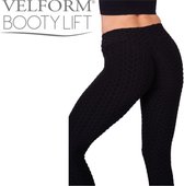 Velform Booty Lift - Booty verbeterende legging - Zwart - L/XL
