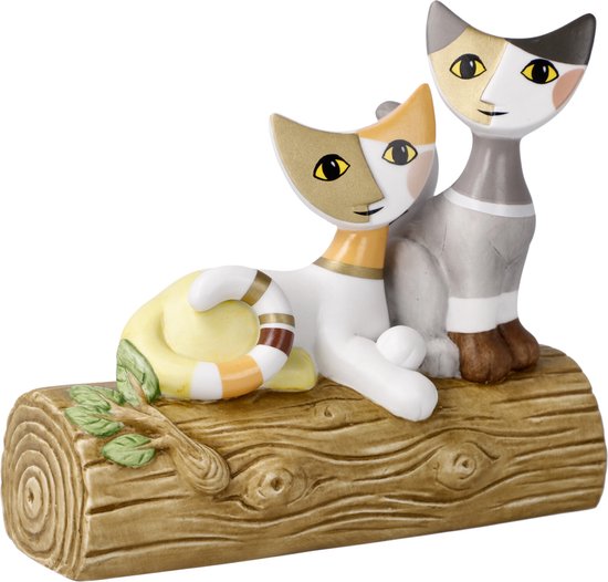 Goebel - Rosina Wachtmeister | Decoratief beeld / figuur Noemi e Taddeo | Porselein - 16cm - 2023