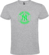 Grijs T-shirt ‘New York Yankees’ Groen Maat M