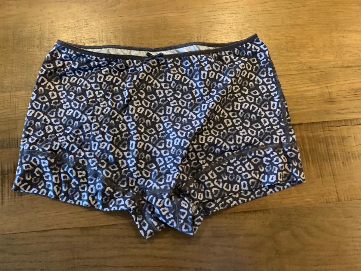 Rj Bodywear Ladies Short Pure Color Panther Grey Maat 3XL