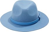 Esprit hoed fedo Duifblauw-S (55-56)