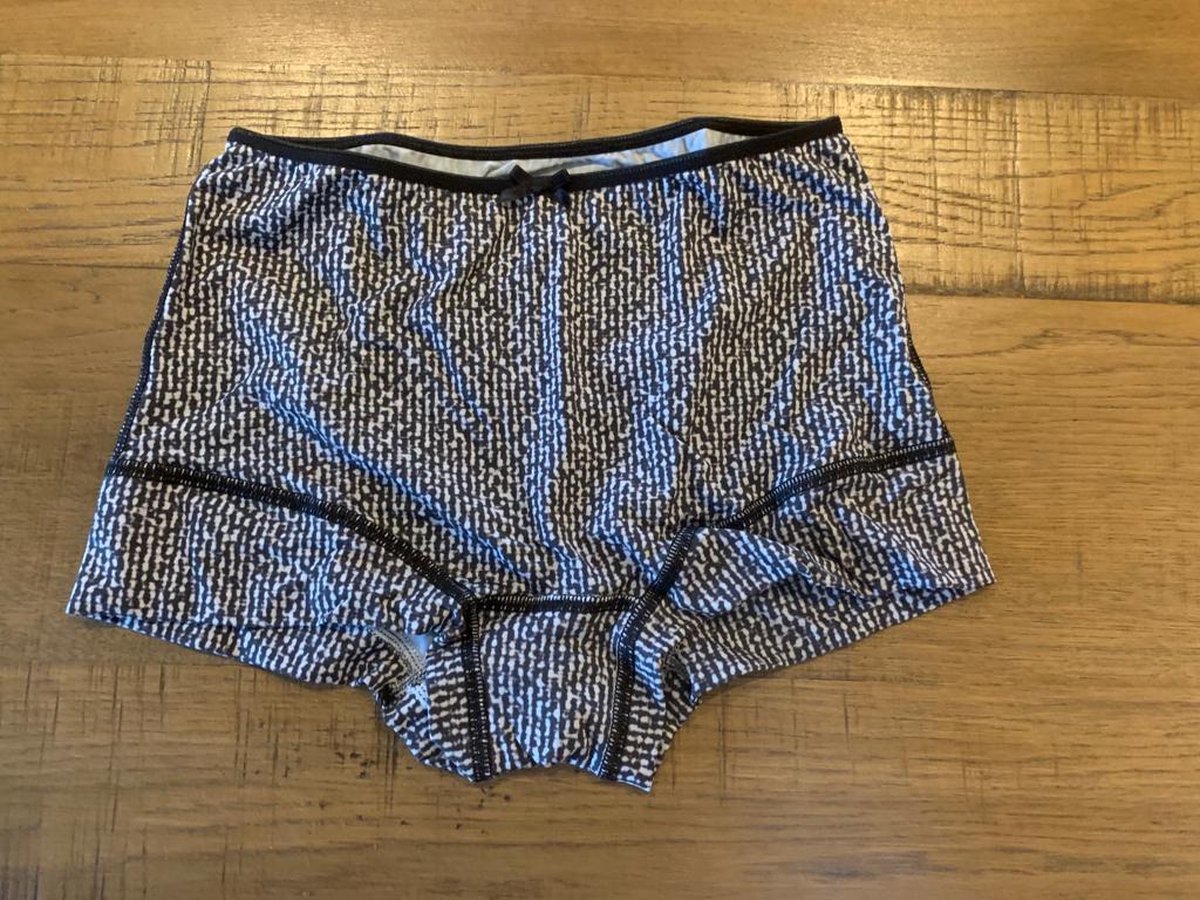 Rj Bodywear Ladies Short Pure Color Rough Strokes Maat M