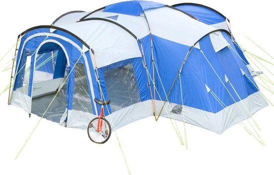 koper streepje Overweldigen Skandika Nimbus 8 Tent – Tenten – Familietent - Campingtent – Voor 8  personen –... | bol.com