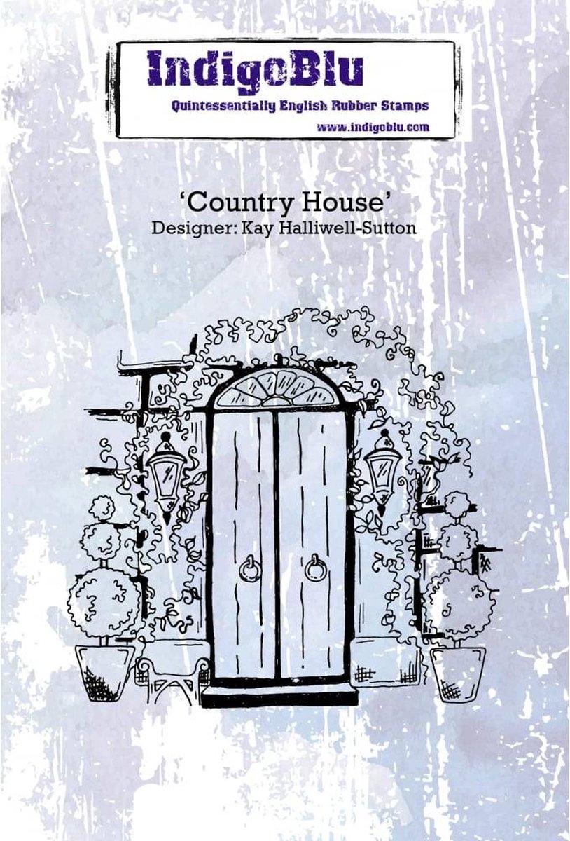 Country House A6 Rubber Stamp (IND0269)
