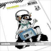 Carabelle Studio Cling stamp A7 The 80's lemur