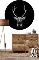 Behangcirkel Dark deer | ⌀ 140 cm | Wandecoratie | Wandcirkel