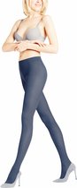 FALKE Matt Deluxe 30 denier Panty 40630 - Blauw 6778 deep royal Dames - L