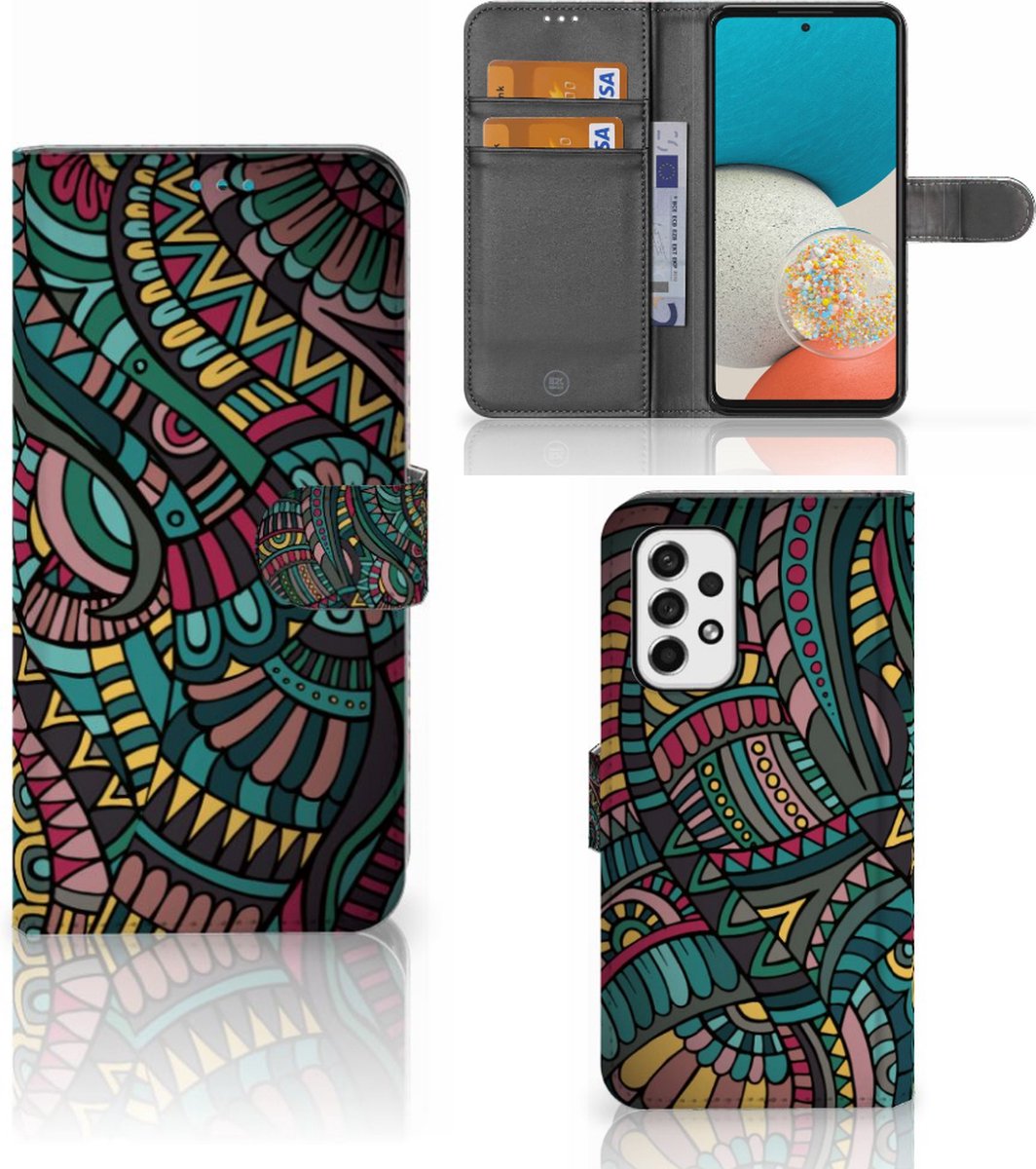 Samsung Galaxy A53 Telefoon Hoesje Aztec
