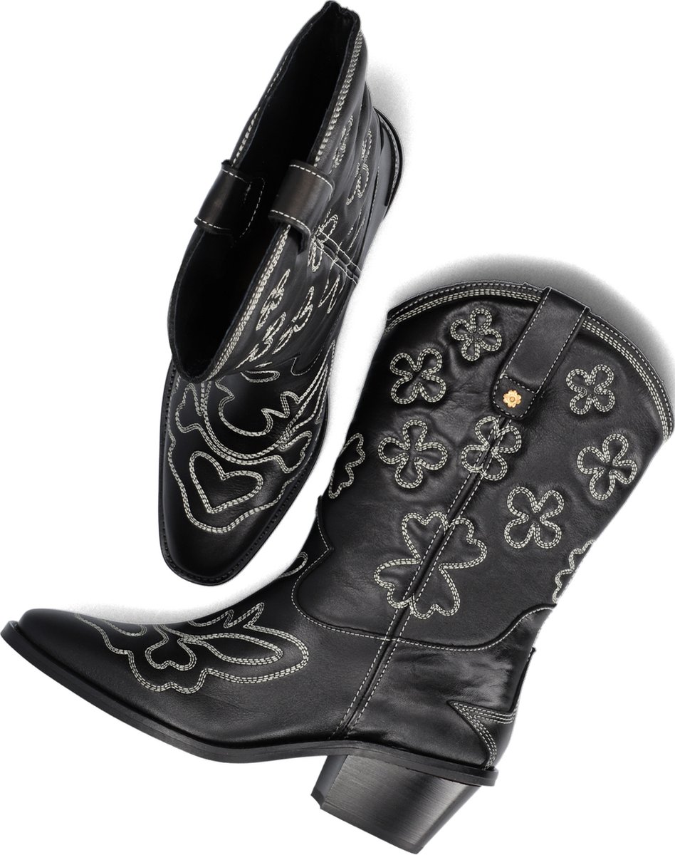 Fabienne Chapot Jolly Mid High Embroidery Boot Cowboylaarzen - Western  Laarzen - Dames... | bol