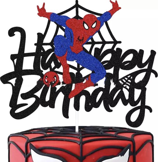Modèle Fête D'anniversaire Spider-man