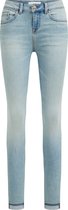 WE Fashion Dames mid rise skinny jeans met super stretch