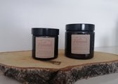 2 Geurkaarsen - Magnolia Honeysuckle - 60ml - 120 ml - Femma Geurmelts & More